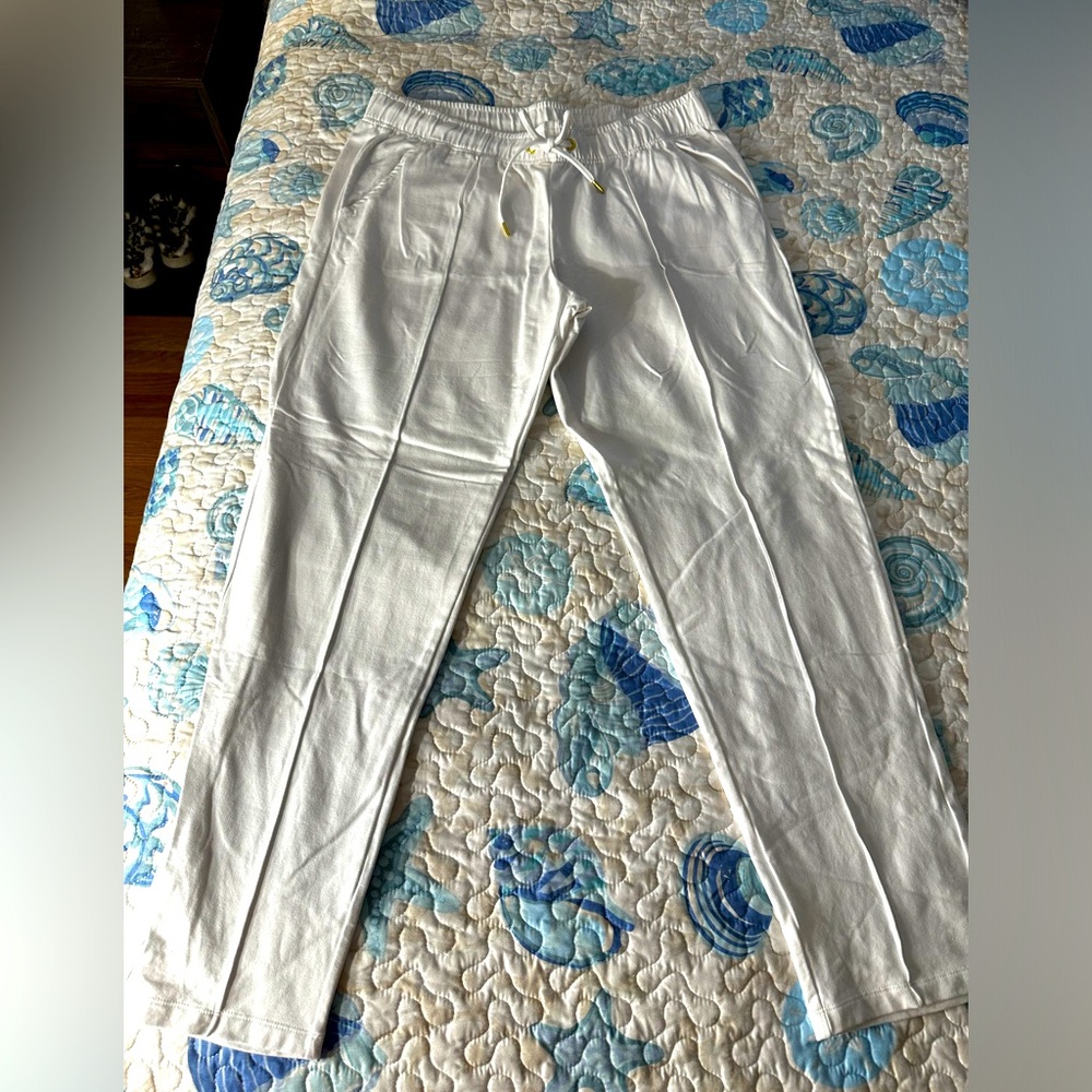Lilly Pulitzer resort white 28" Emora Knit Pant NWOT